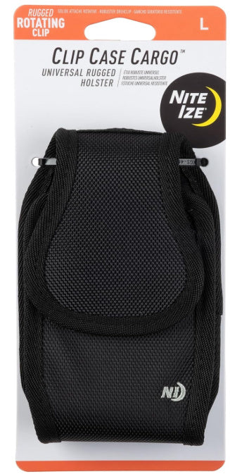 Nite Ize Universal Rugged Clip Case Cargo Double Wide - Black