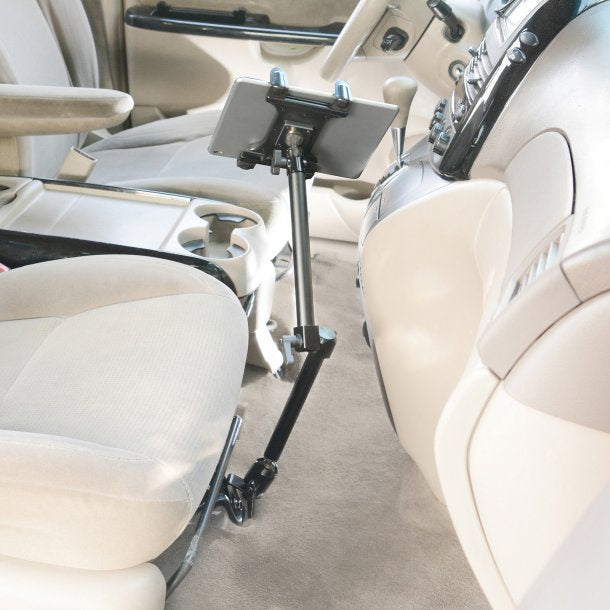 Arkon Mounts Heavy-Duty Car or Truck Seat Rail Tablet Mount