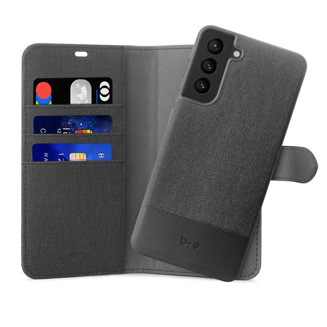 Blu Element 2 in 1 Folio Galaxy S22+ - Black/Black