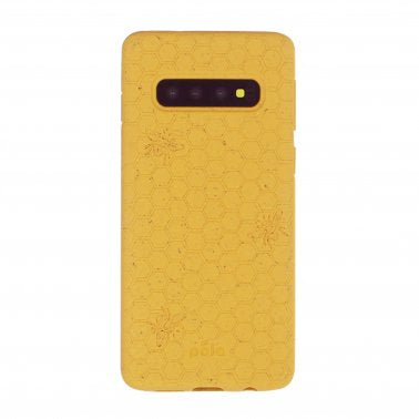 Pela Galaxy S10 Eco-Friendly Compostable Case - Honey Bee