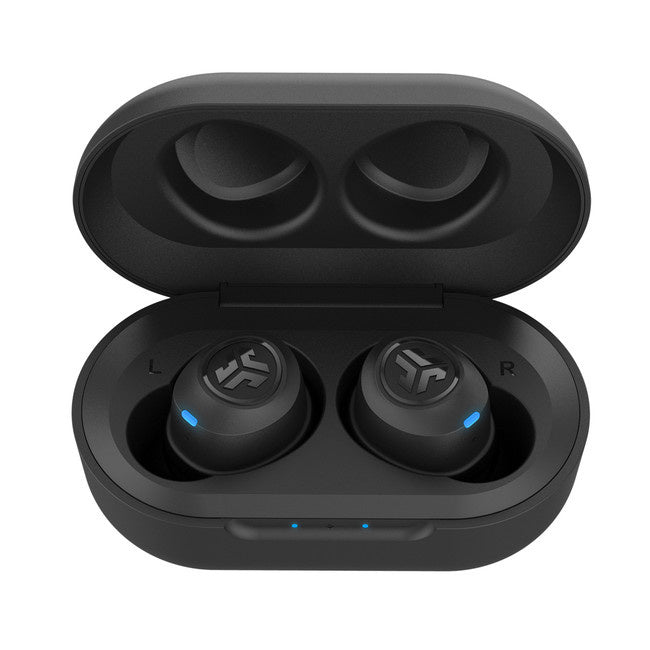 JLab Audio JBuds Air True Wireless Sport Earbuds with Charging Case - Black