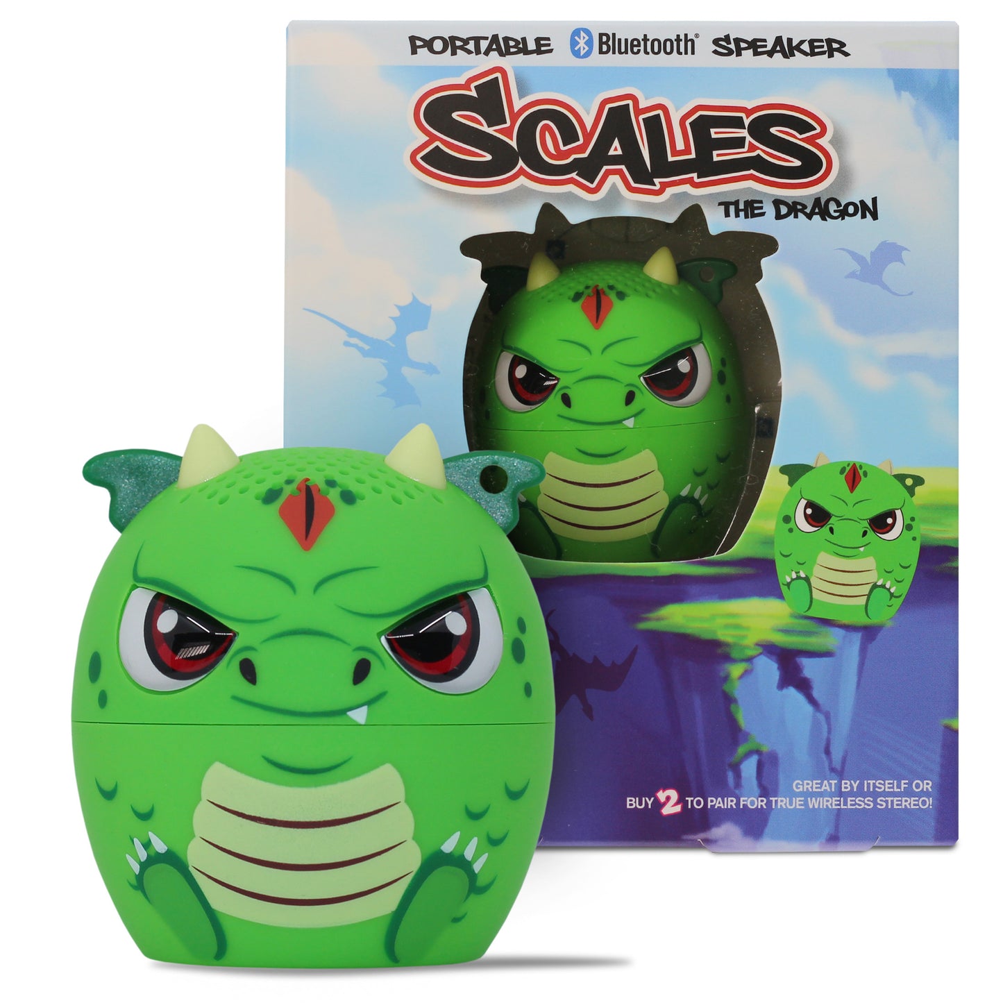 My Audio Pet Bluetooth Speaker Dragon - Scales