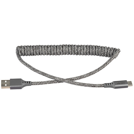 Ventev Helix USB-C Cable 14inch - Grey
