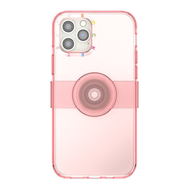 PopSockets PopCase iPhone 12/12 Pro - Peachy