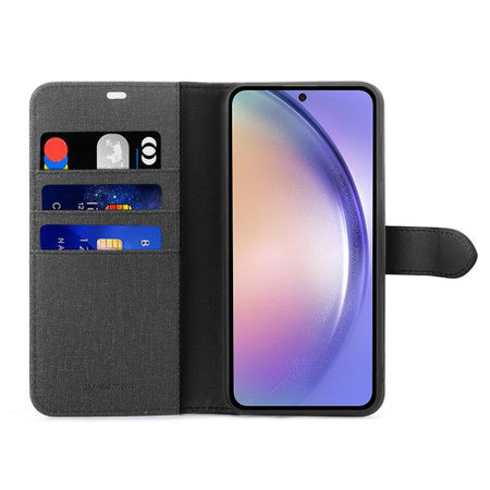 Blu Element 2 in 1 Folio Galaxy A54 5G - Black/Black