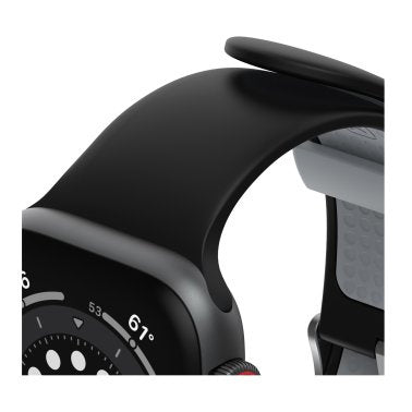 Otterbox Apple Watch 42/44/45/49mm Watch Band - Black/Grey (Pavement)