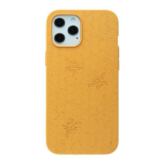 Pela iPhone 12 Pro Max Eco-Friendly Compostable Case - Honey Bee