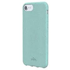 Pela iPhone 6/6s/7/8/SE 2020 Eco-Friendly Compostable Slim Case - Purist Blue