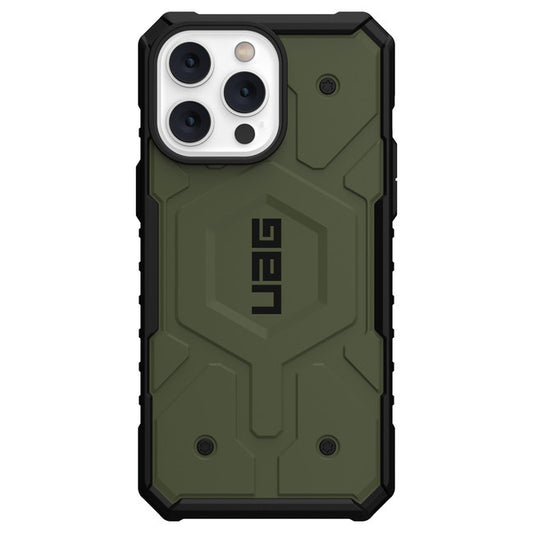 UAG iPhone 14 Pro Max Pathfinder Magsafe Rugged Case - Olive