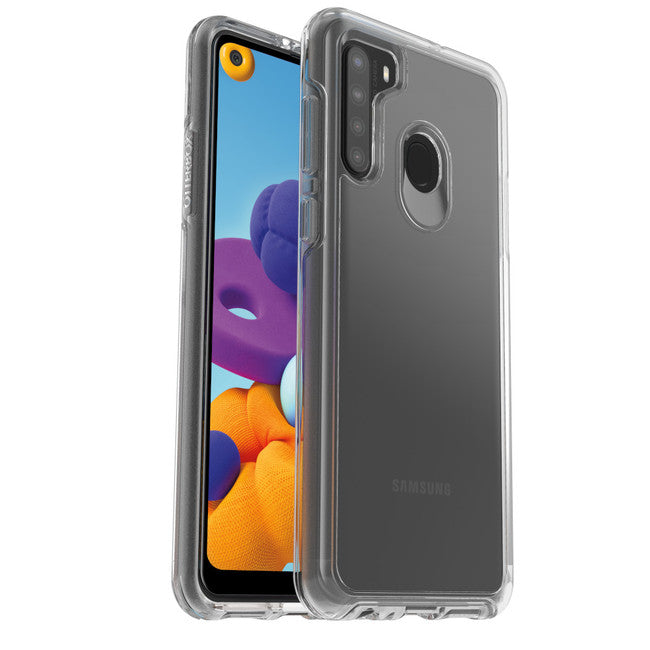 OtterBox - Symmetry Clear Protective Case for Samsung Galaxy A21