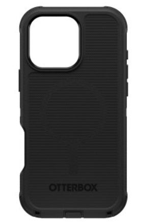 OtterBox Defender Pro iPhone 16 Pro Max w/ MagSafe Case - Black