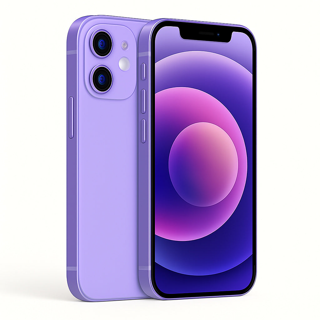 Apple iPhone 12 ラベンダー Apple iPhone 12 Purple 64GB Unlocked Renewed Smartphone