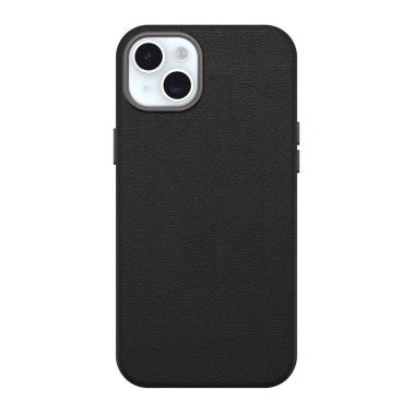 Otterbox iPhone 15 Plus/14 Plus Symmetry Cactus Leather w/ Magsafe - Black Noir Ash