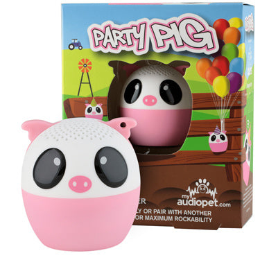 My Audio Pet Bluetooth Speaker Pig - Party Pig