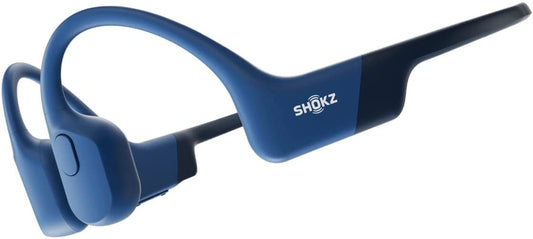 Shokz OpenRun IP67 Bluetooth Headphones w/ mic - Blue