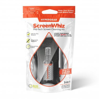 HyperGear 3-in-1 ScreenWhiz Pro-Tech Screen Cleaning Kit