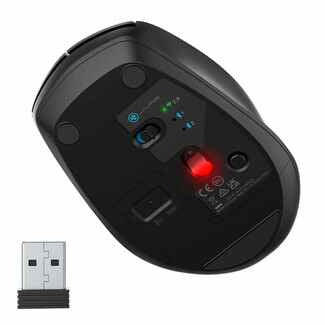 JLab Audio - Go Charge Mouse Wireless Black