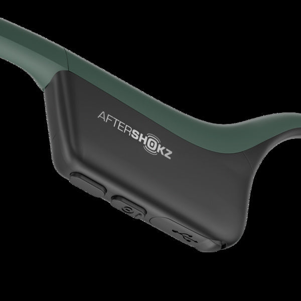 Aftershokz Trekz Air Bluetooth 4.2 Headphones - Forest Green