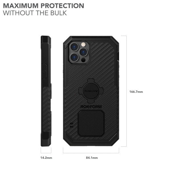Rokform iPhone 12 Pro Max Rugged - Black