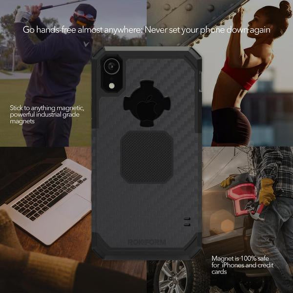 Rokform iPhone XR Rugged Case - Black