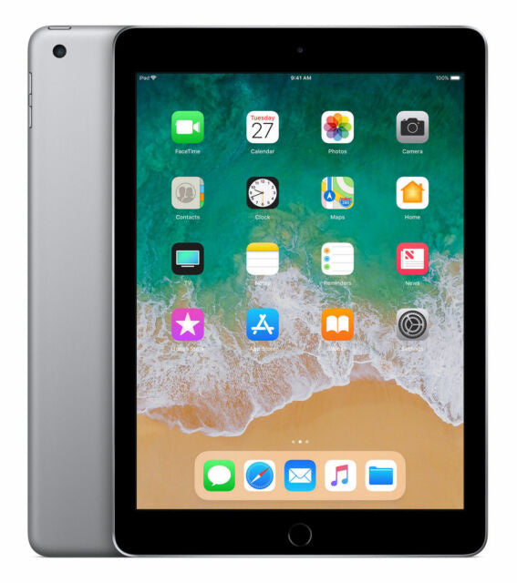 iPad 6th Gen (Space Gray) 128GB - Wifi