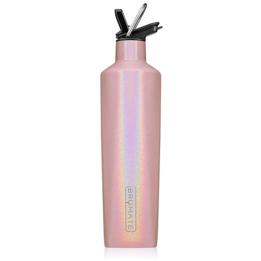 BruMate ReHydration Bottle (25oz) - Glitter Blush