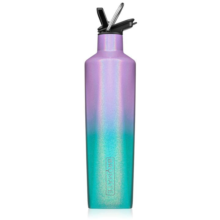 BruMate ReHydration Bottle (25oz) - Glitter Mermaid