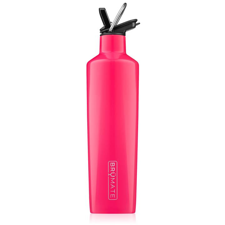 BruMate ReHydration Bottle (25oz) - Neon Pink