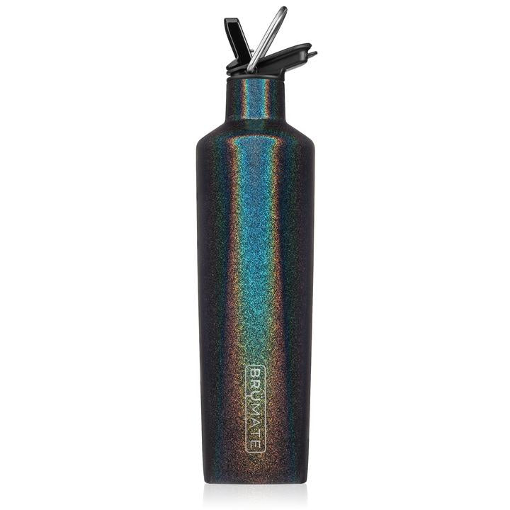 BruMate ReHydration Bottle (25oz)  - Glitter Charcoal