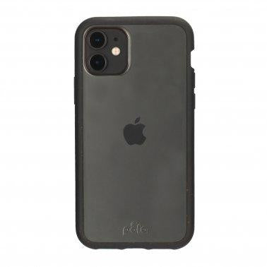 Pela iPhone 11/XR Eco-Friendly Compostable Case - Clear/Black