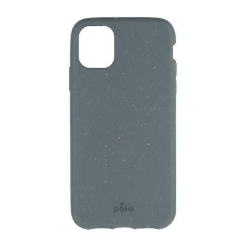 Pela iPhone 11 Eco-Friendly Compostable Case - Shark Skin Grey