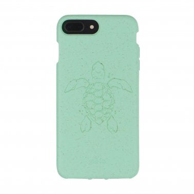 Pela iPhone 6/6s/7/8/SE 2020 Eco-Friendly Compostable Case - Turquoise Turtle