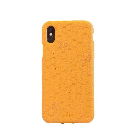 Pela iPhone Xs Max Eco-Friendly Compostable Case - Honey Bee