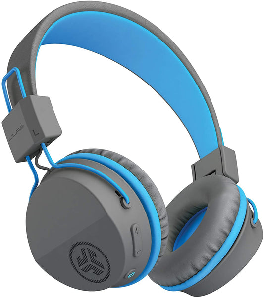 JLab Audio JBuddies Studio Over Ear Folding Kids Headphones - Blue/Gray