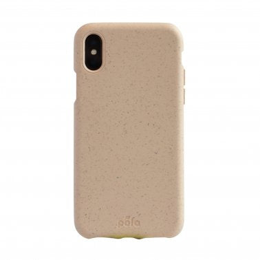Pela iPhone X/Xs Eco-Friendly Compostable Case - Sea Shell Pink