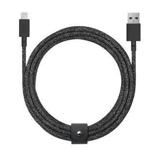 Native Union Charge/Sync Belt Cable XL Lightning 10ft - Black