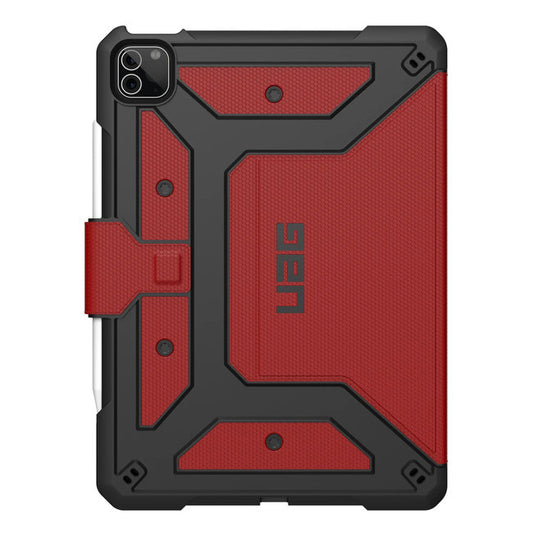 UAG iPad 11 / iPad 4th Gen Metropolis Rugged Folio Case - Magma Red