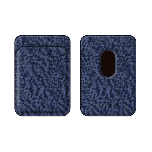Blu Element iPhone 12 Pro Max/12 Pro/12/12 mini MagSafe Compatible Fabric Card Holder Wallet - Navy