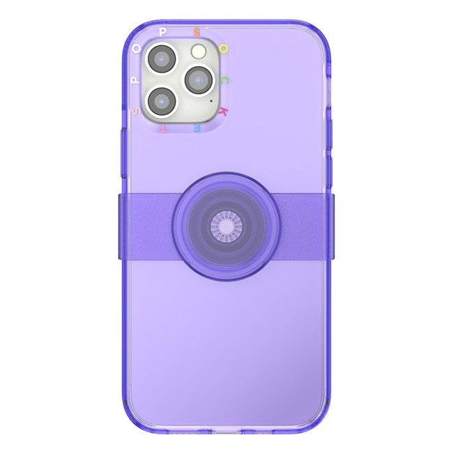 PopSockets PopCase iPhone 12/12 Pro - Purple Ice