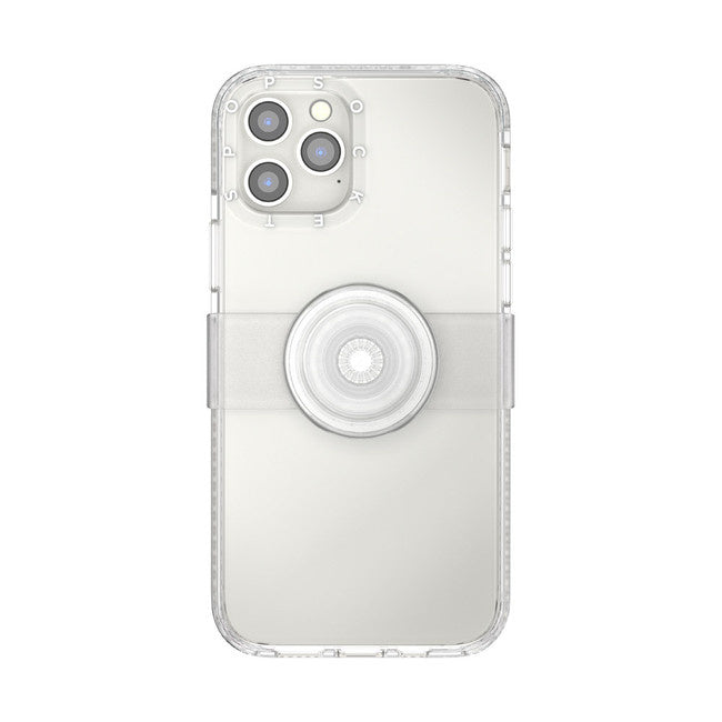 PopSockets PopCase iPhone 12/12 Pro - Clear (MagSafe)