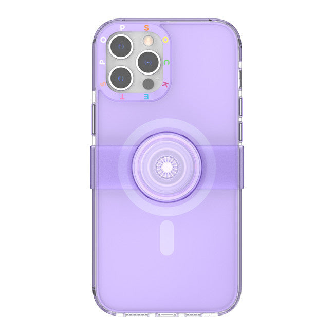 PopSockets PopCase iPhone 12 Pro Max - Violet (MagSafe)