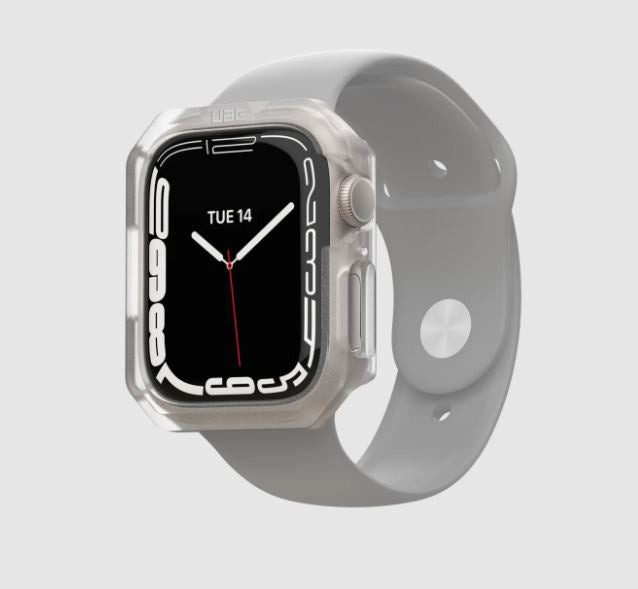 UAG Apple Watch Series 7 (45mm) Scout Case - Clear (Frosted Clear)