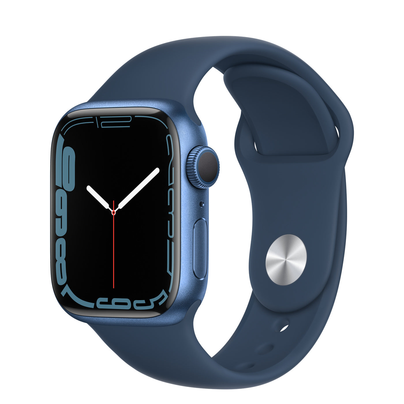 Apple Watch Series 7 41mm - Blue Case w/ Abyss Blue Sport Band - Grade A