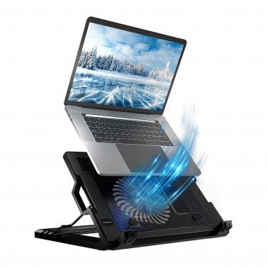 HyperGear UpRite Air Portable Laptop Cooling Stand - Black