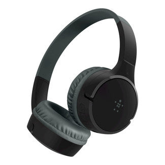 Belkin - SOUNDFORM Mini On-Ear Wireless Headphones Black with Micro-USB Cable