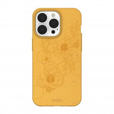 Pela iPhone 13 Pro Eco-Friendly Compostable Case - Honey Bee