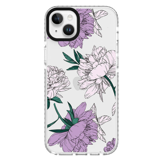 Blu Element iPhone 14 Elita Clear Print Case - Floral Lavender