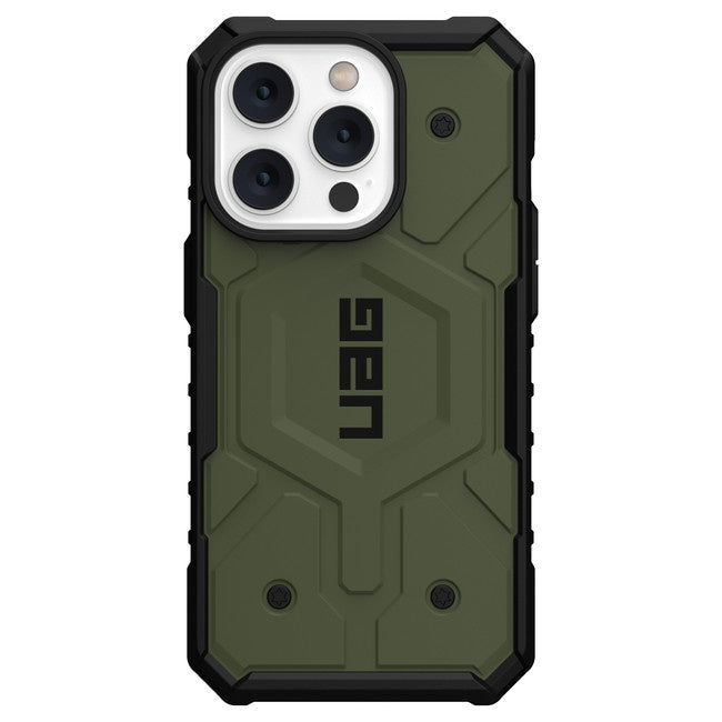 UAG iPhone 14 Pro Pathfinder Magsafe Rugged Case Pro - Olive