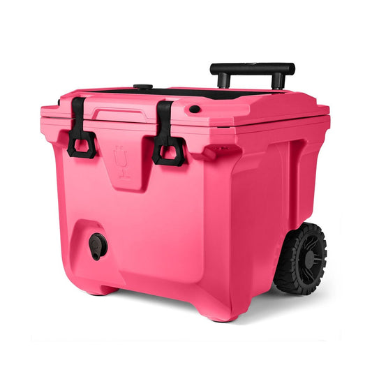 BruMate BruTank Rolling Cooler (35-Quart) - Neon Pink