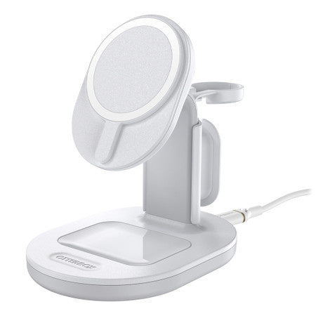 Otterbox 3 in 1 Charging Station for MagSafe - White (Lucid Dreamer)